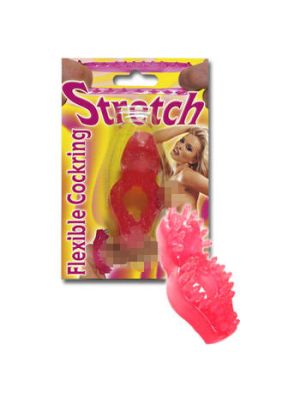 Silicone Cock Ring In Red