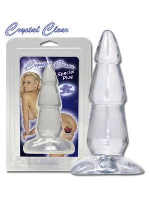 Crystal Clear Anal Butt Plug