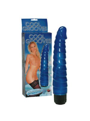 Cool Grooves Ribbed Vibrator