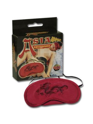 Red Satin Oriental Blindfold
