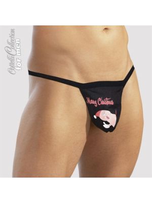 Mens Christmas Thong