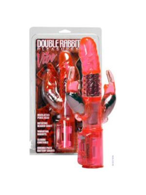 Double Pleasure Rabbit Vibrator