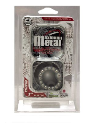 Maximum Metal Silicone Cock Ring