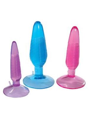 Suction Cup Butt Plug Set