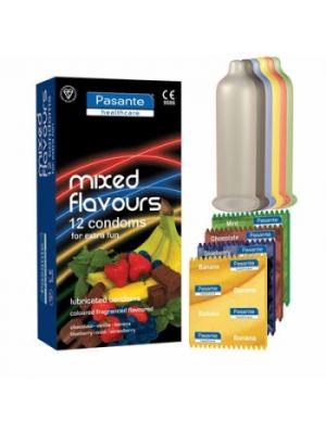 Bulk Mixed Flavoured Condoms (144 Pack)