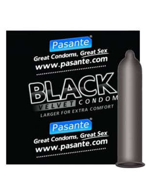 Black Condoms (20 Pack)