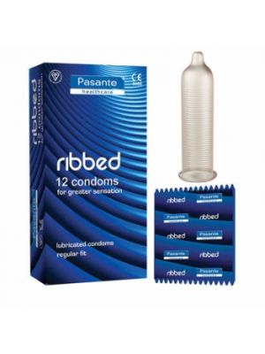 Ribbed Condoms (30 Pack)