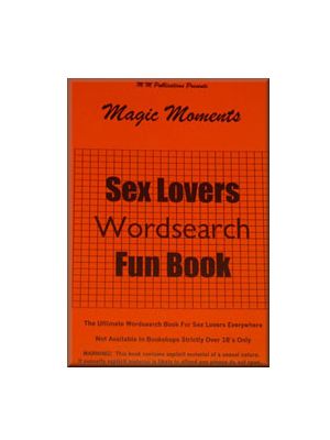 Sex Lovers Word Search Book