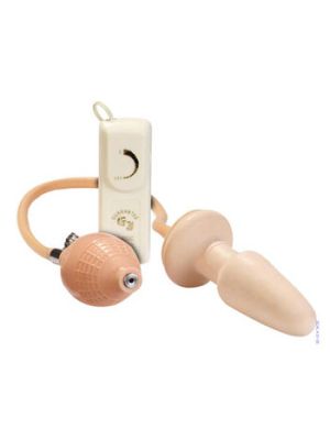 Inflatable Vibrating Butt Plug