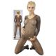 Crotchless Fishnet Catsuit