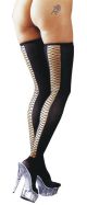 Opaque Sheer Mesh Stockings