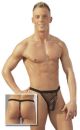 Coarse Fishnet Thong