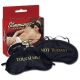 Touch Me Black Satin Blindfold