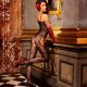 Floral Lace Peekaboo Bodystocking