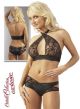 See Through Top With Wet Look Panties