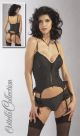 Pinstripe Corset And Thong