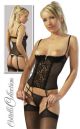 Open Breasted Basque With Thong