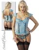Turquoise Corset Set