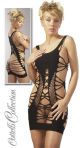 Black Net Mini Dress