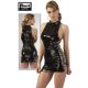 PVC Tie-Sided Minidress