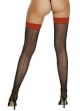 Coloured Top Seamed Stockings