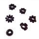 Black Cock Ring Set