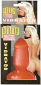 Pink Jelly Vibrating Butt Plug