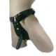 Buckled Leather Strap On