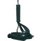 Rubber Handle Leather Whip