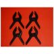 Four Piece Nipple Clamp Set