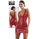Red PVC Vinyl Dress